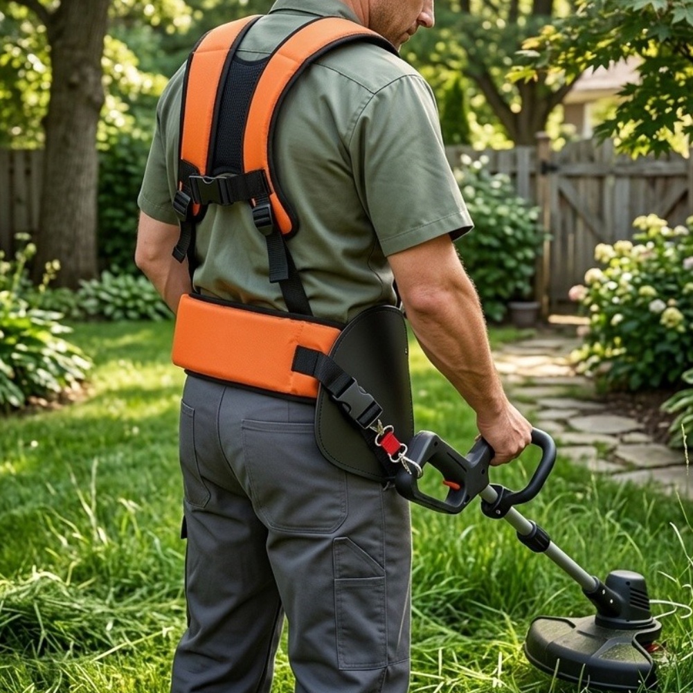 Brush Cutter Strap - Portable Shoulder Support for Brushcutter with