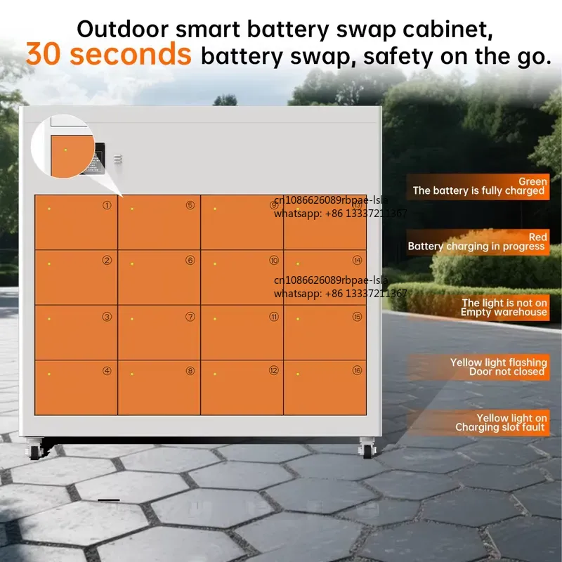 Outdoor Power Station - 48v 60v 72 V Battery Swap