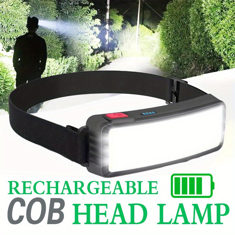 Outdoor Power Reno - Powerful COB LED Headlamp Type-c Rechargeable