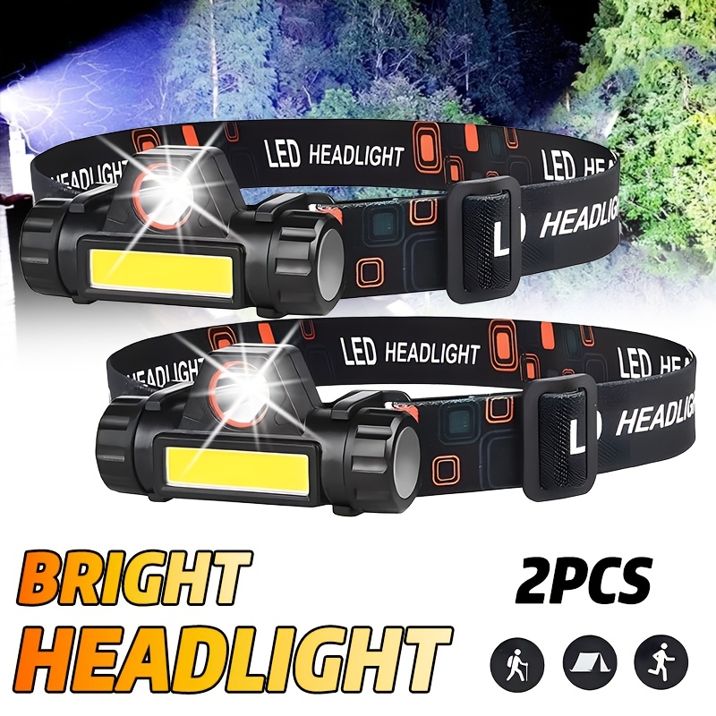 Outdoor Power Reno - Rechargeable COB LED USB Headlamp Strong
