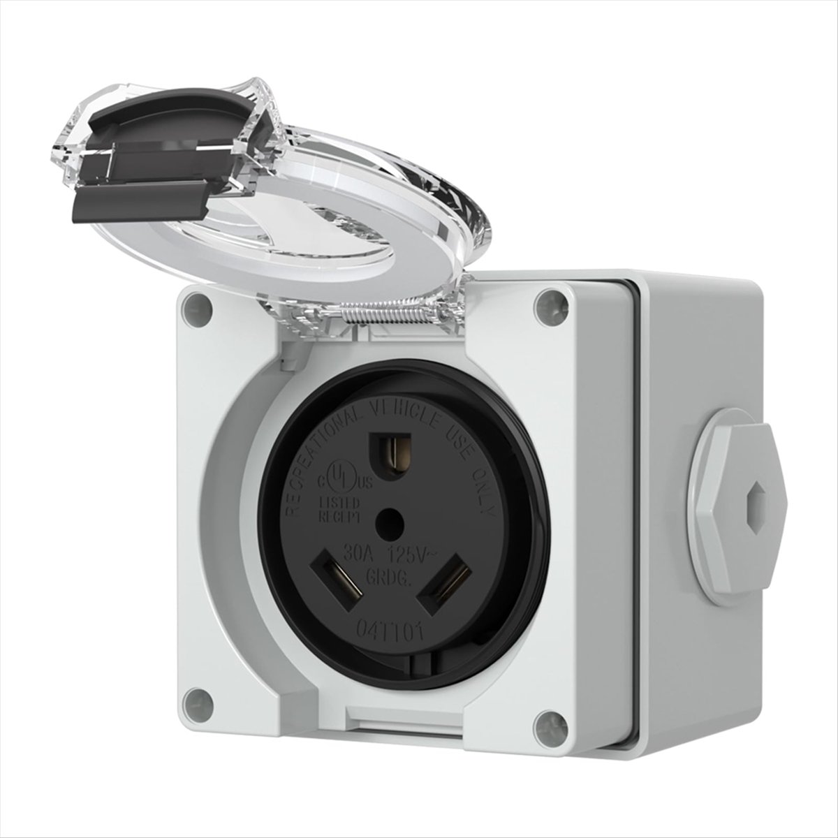 DT1595 TRENDY~30Amp Power Outl - Outdoor Power Receptacle Box review and price