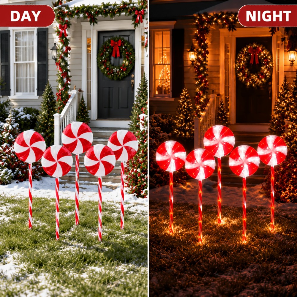 Solar Powered Lollipop Garden  - Outdoor Yard Power Stake review and price