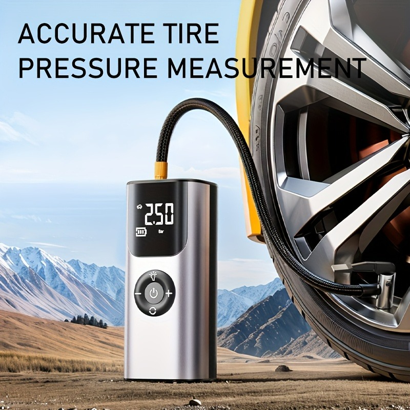 Portable Car Air Pump Tire Inf - Air Compressor Portable review and price