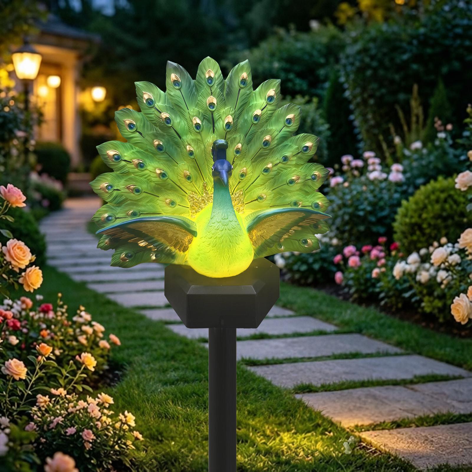 Solar Powered Bird Decor Solar - Outdoor Yard Power Stake review and price