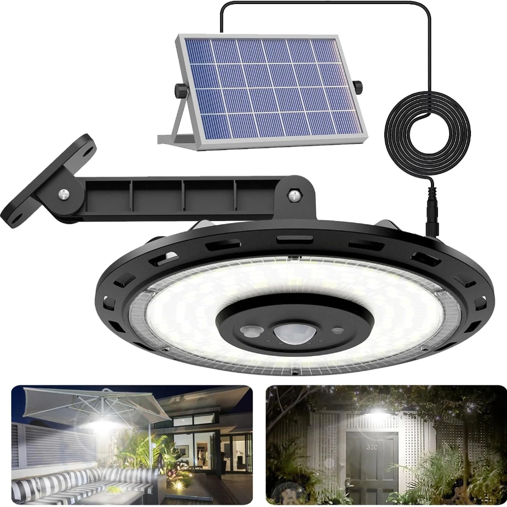 Motion Sensor Solar Pendant Li - Outdoor Power For Gazebo review and price