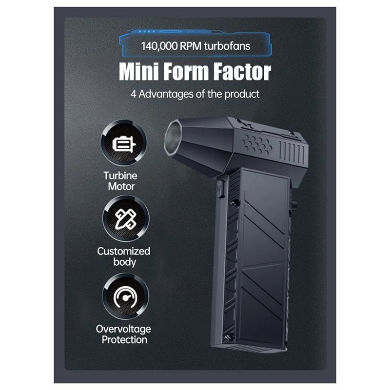 X6 Pro Violent Fan 140000RPM B - Outdoor Power Vacuum review and price