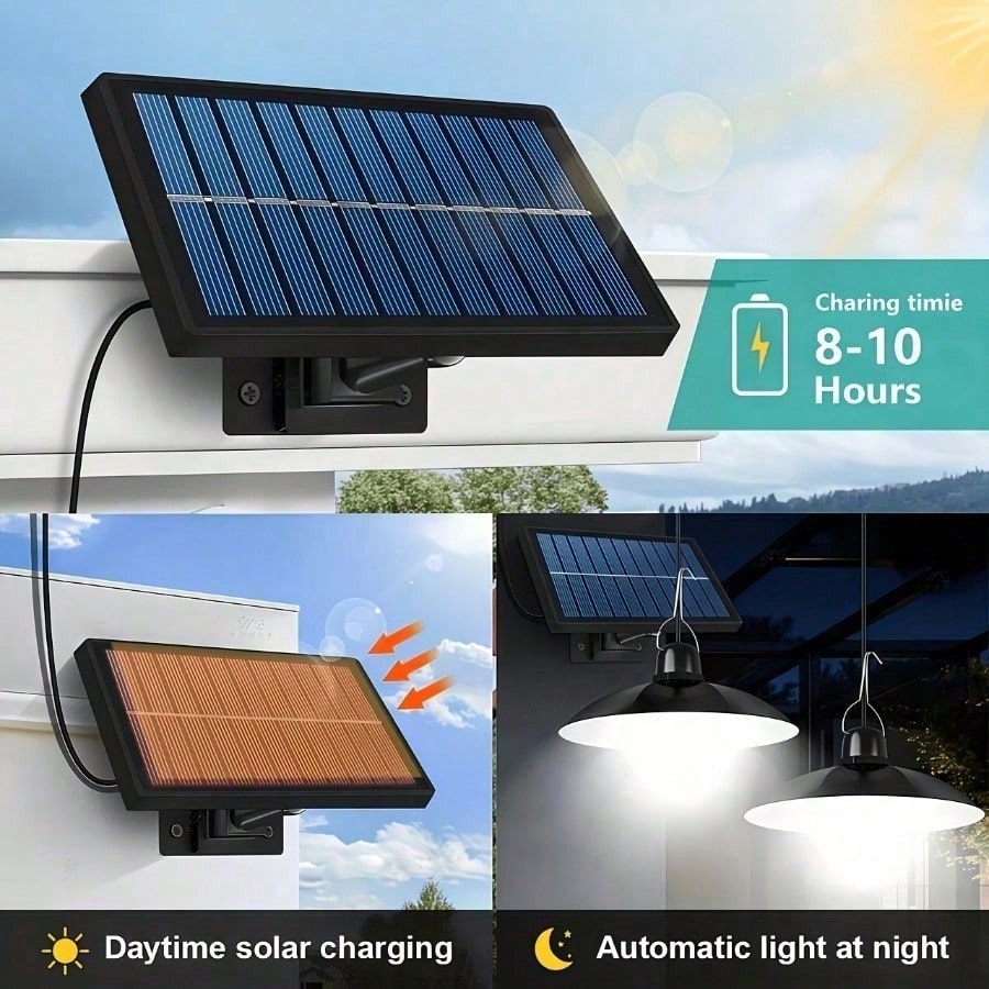 Solar Roof Light, Suitable for - Outdoor Power For Gazebo review and price