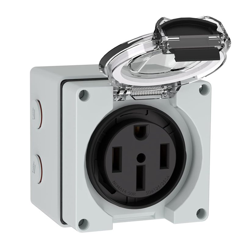 Y17A 6X 50Amp Power Outlet Box - Outdoor Power Receptacle Box review and price
