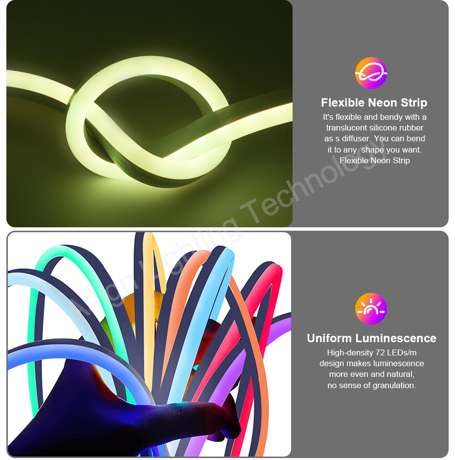 220V RGB LED Neon Strip with E - Outdoor Power Strip review and price