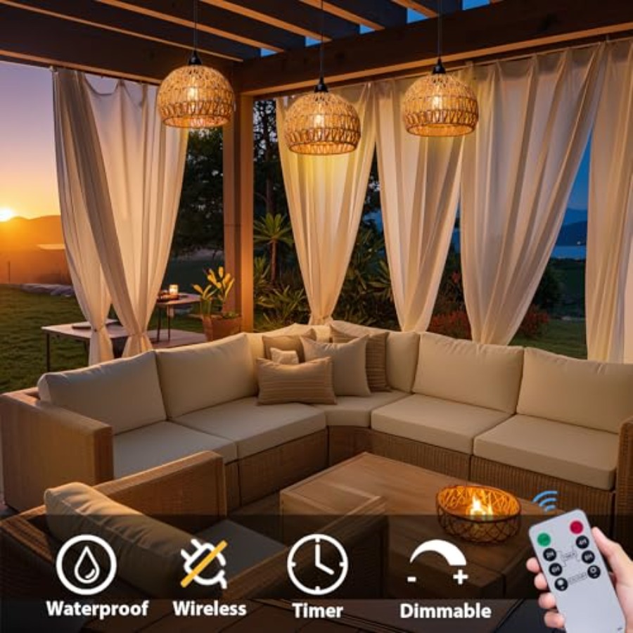 Battery Operated Hanging Outdo - Outdoor Power For Gazebo review and price
