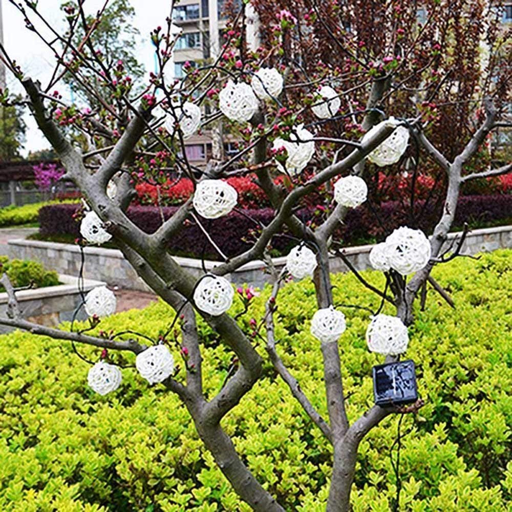 Solar Globe String Light Outdo - Outdoor Power For Gazebo review and price