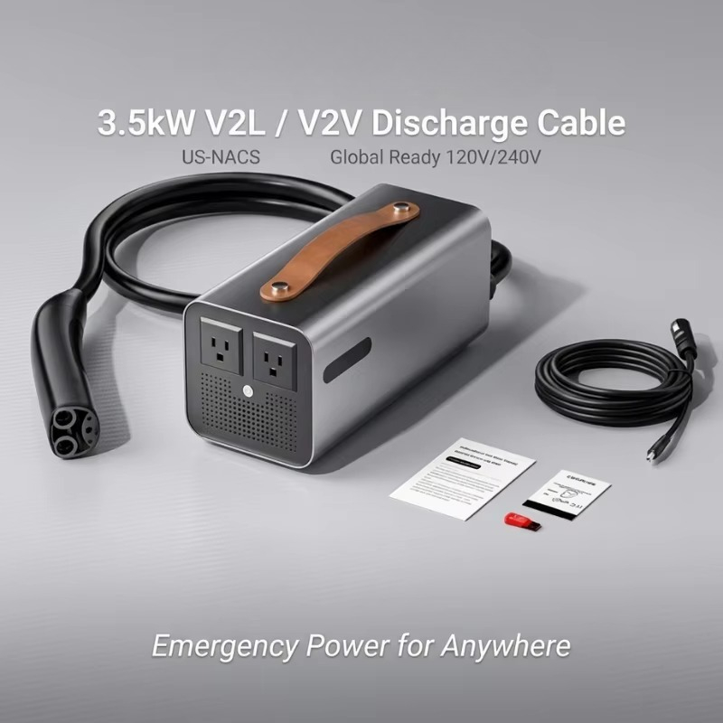 3.5kW NACS V2L Discharge Stati - Outdoor Power Station review and price