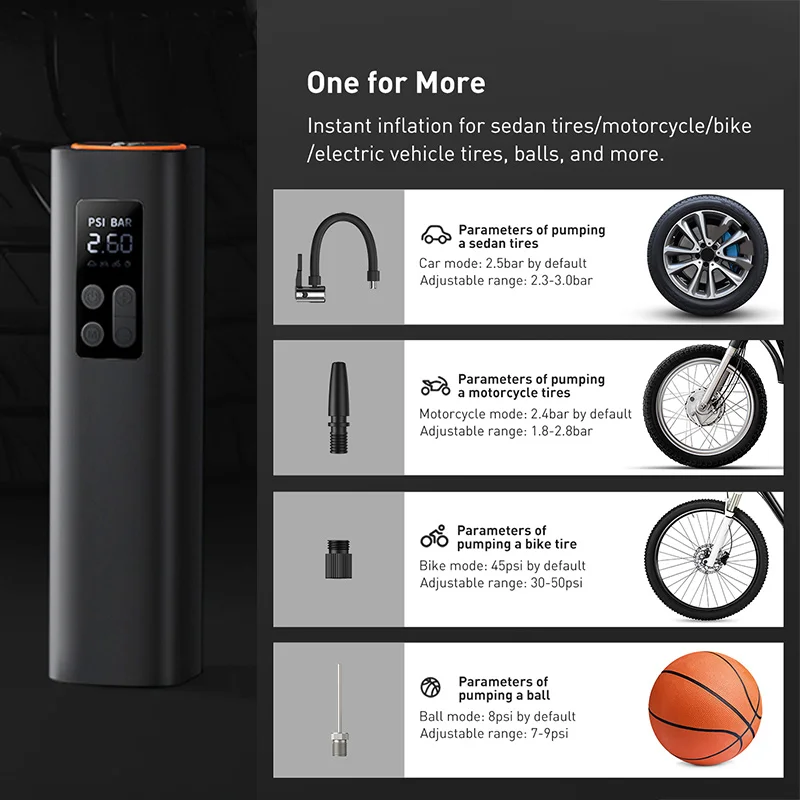Mini Portable ABS Plastic Wire - Air Compressor Portable review and price