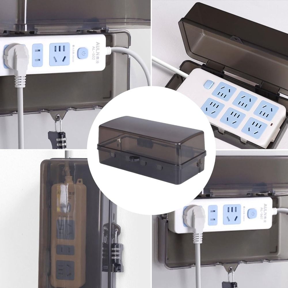 Durable Plastic Plug Box Anti- - Outdoor Power Strip review and price
