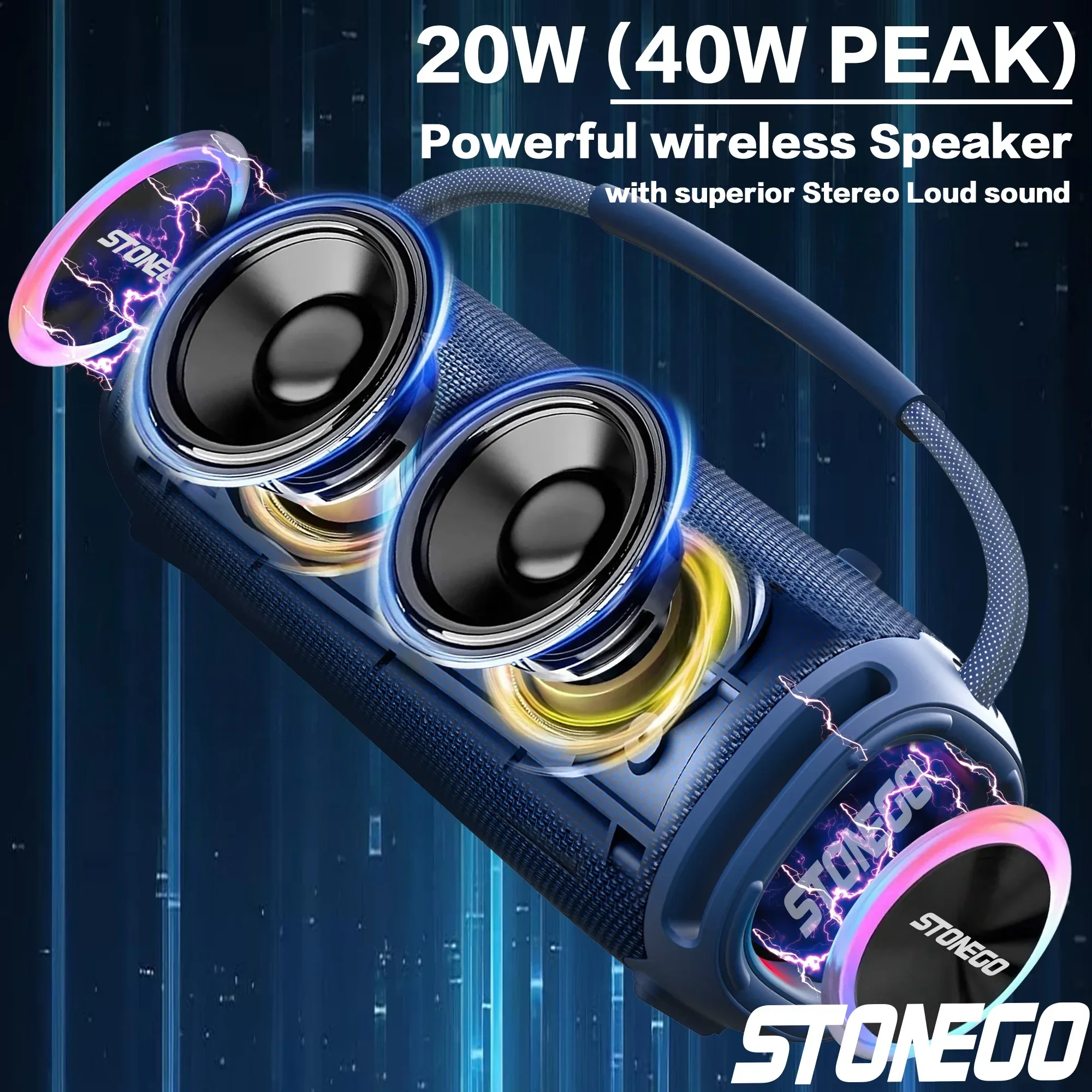 Portable Bluetooth 5.3 Wireles - Quality Outdoor Power review and price