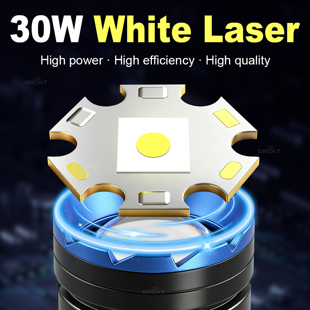 White Laser Camping Flashlight - Outdoor Power Reno review and price