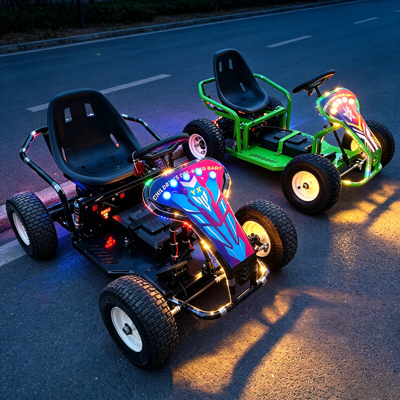 Kids Electric Go Kart, Battery - Outdoor Power Wheels review and price