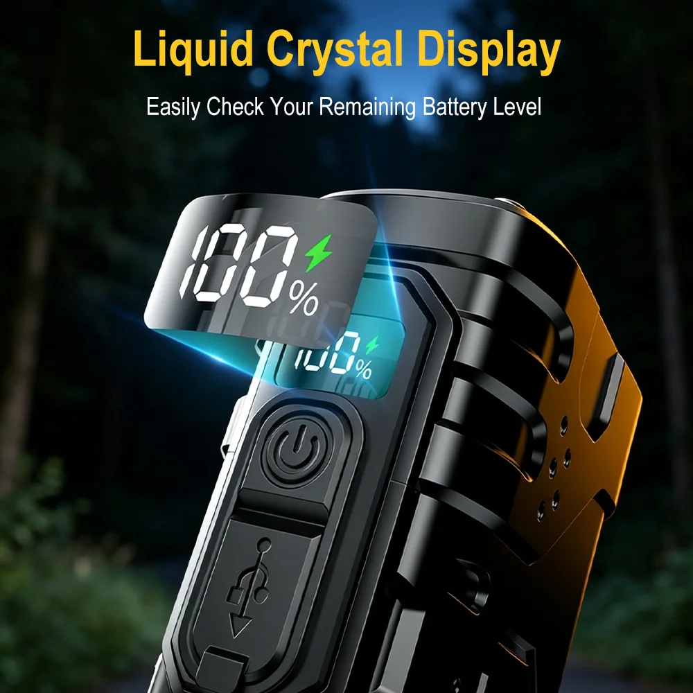 BORUIiT Hand Crank EDC LED Fla - Outdoor Power Reno review and price