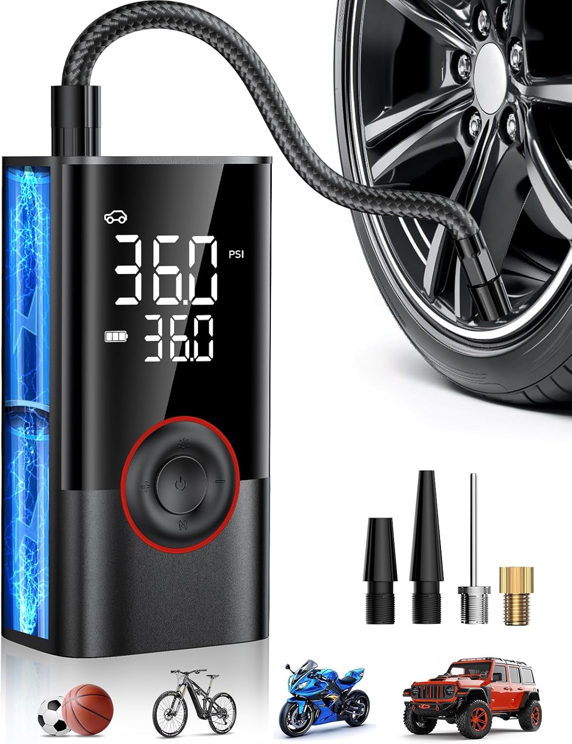 Portable Wireless Air Compress - Air Compressor Portable review and price