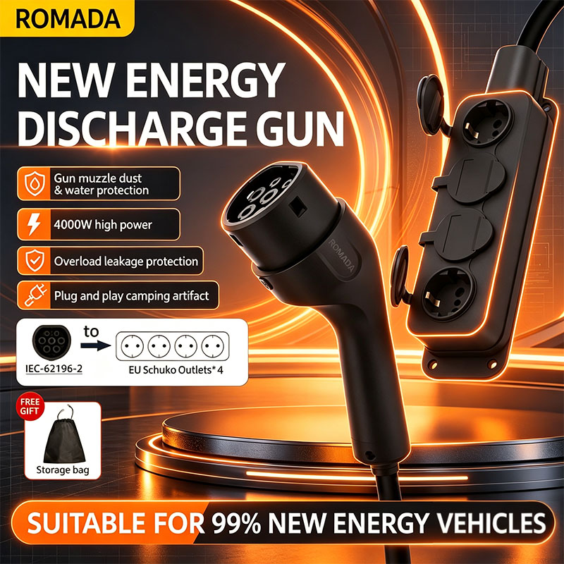 ROMADA New Energy Vehicle Disc - Outdoor Power Strip review and price