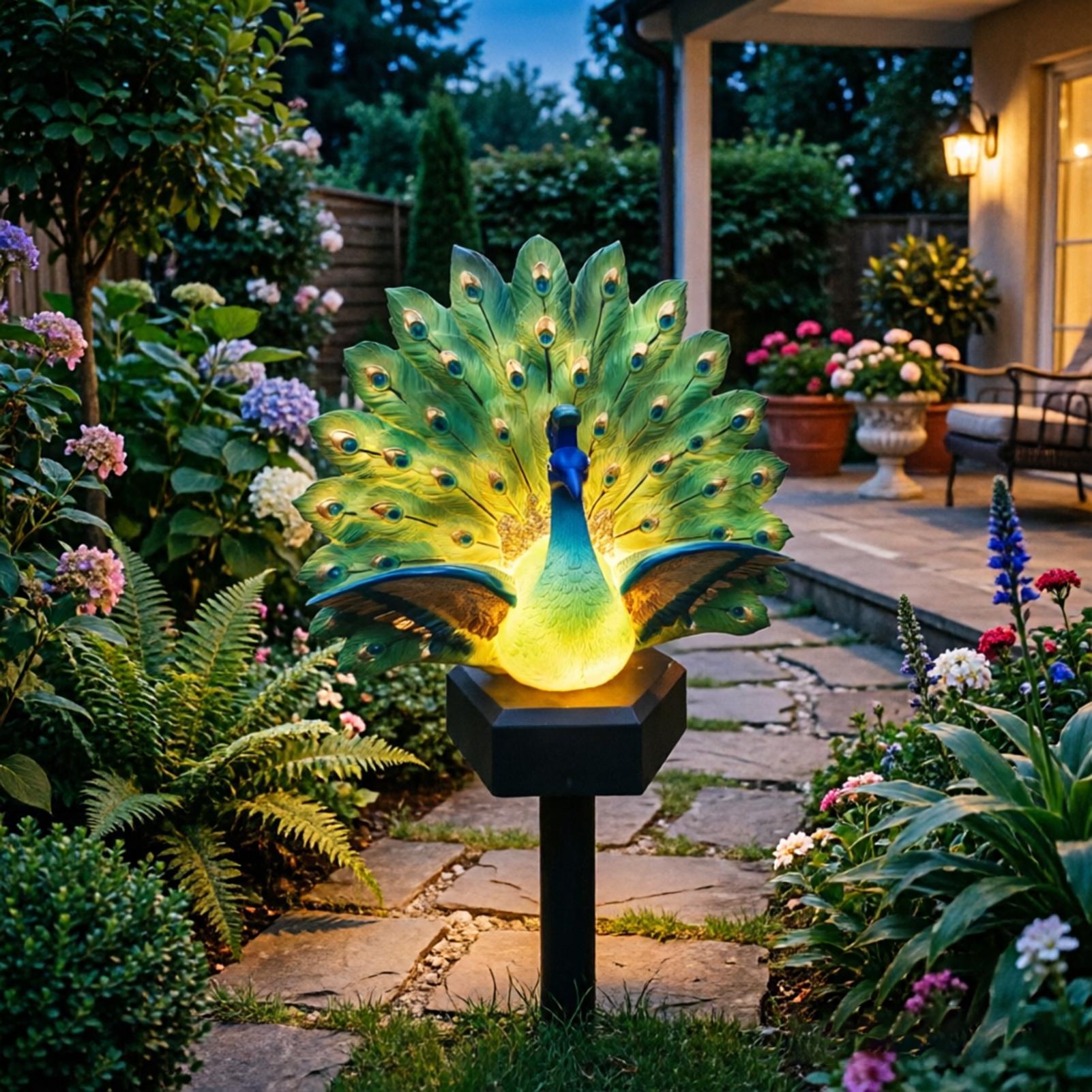 Solar Bird Garden Decor Solar  - Outdoor Yard Power Stake review and price