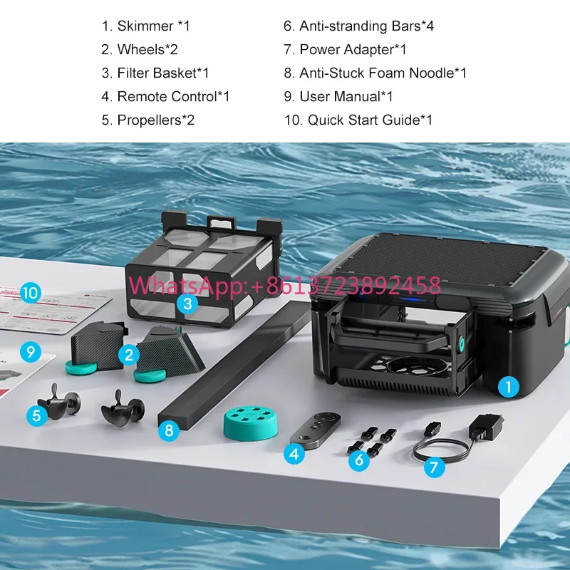 Pool Surface Robot Cleaner Aut - Outdoor Power Vacuum review and price