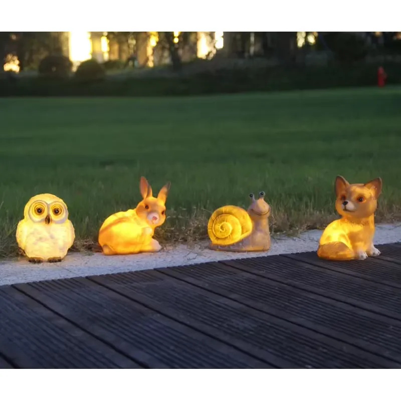 Solar Powered Resin Rabbit Gar - Outdoor Yard Power Stake review and price