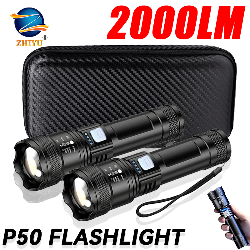 Tactical LED Flashlight 2000LM - Outdoor Power Reno review and price