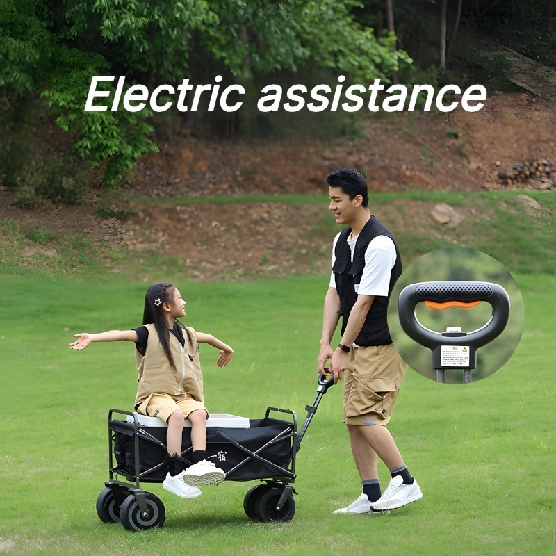 Electric Folding Camping Troll - Outdoor Power Wheels review and price