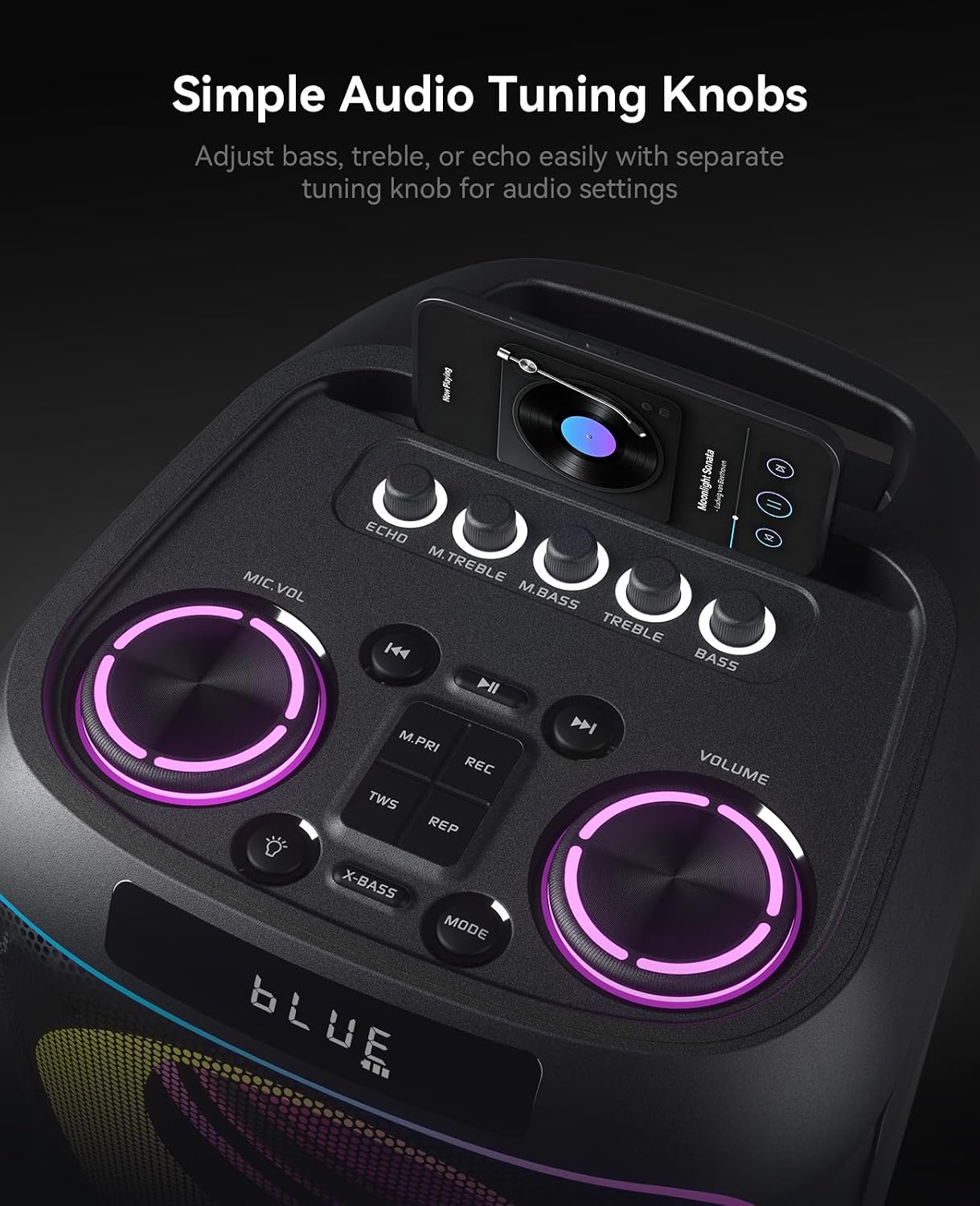Portable Bluetooth Party Speak - Outdoor Power Wheels review and price