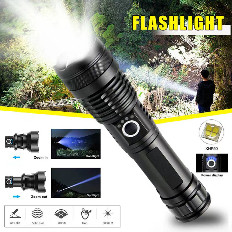 High Power XHP70 Led Flashligh - Outdoor Power Reno review and price