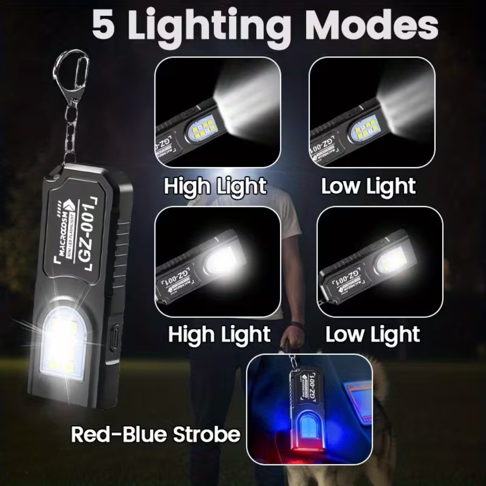 Mini COB LED Keychain Flashlig - Outdoor Power Reno review and price
